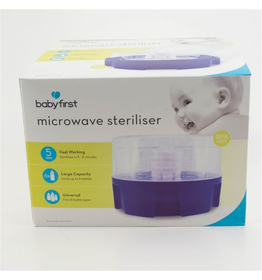 Baby First Jumbo Microwave Sterilizer BABY ESSENTIALSFeedingBottle