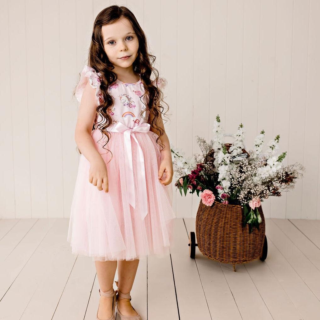 Designer Kidz Enchanted Unicorn S/S Tutu Dress - CLOTHING ...