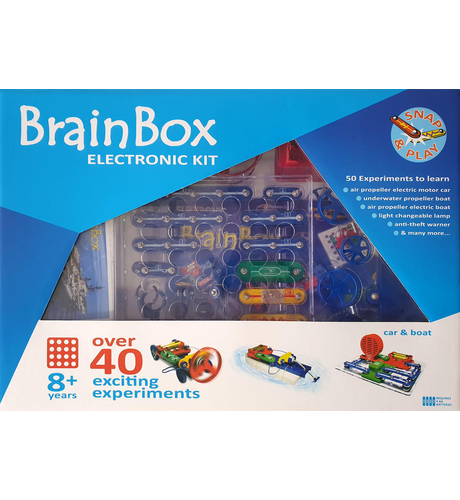 Brain Box Car & Boat Experiment Kit