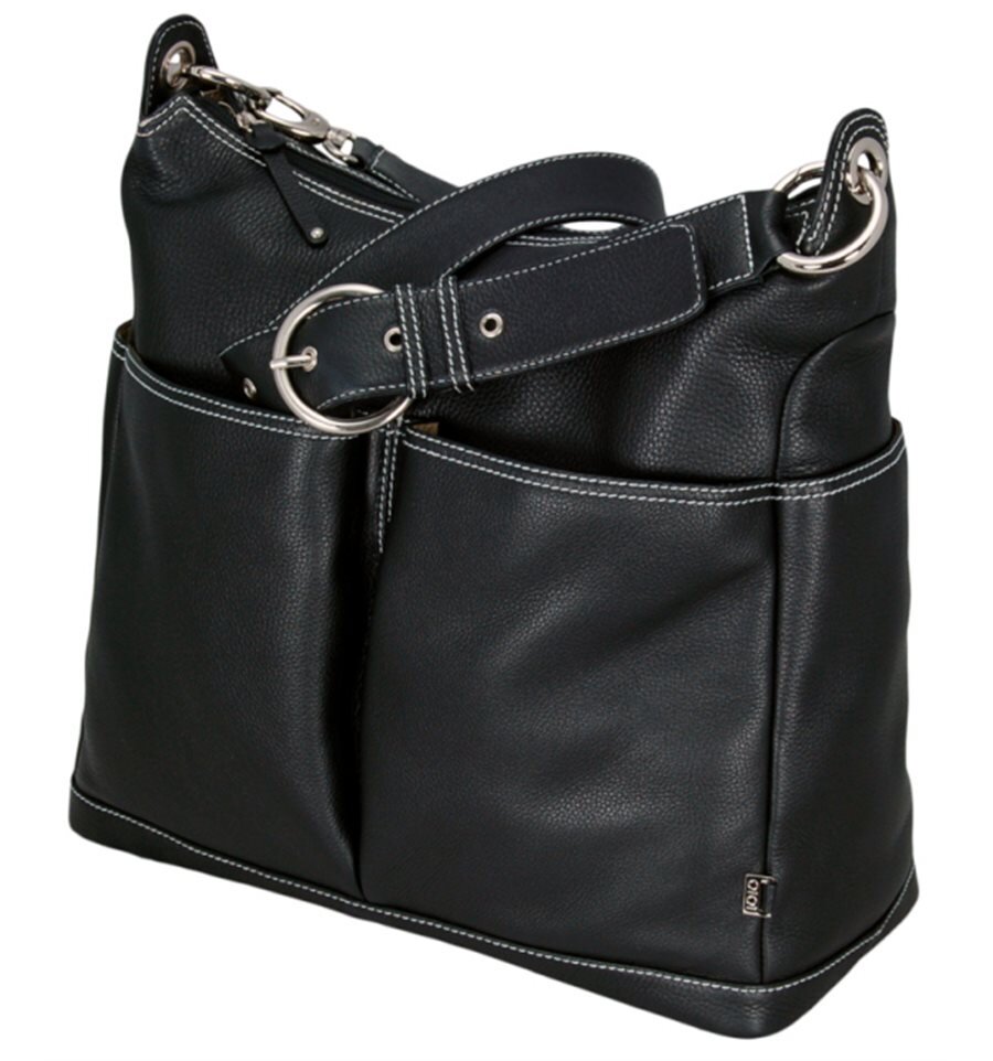 oioi leather nappy bag