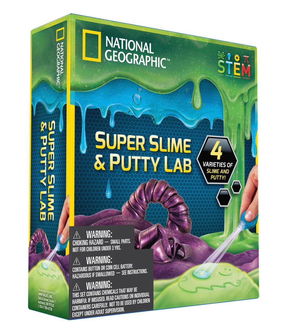 National Geographic Super Slime & Putty Lab PLAYArt & Craft Kids