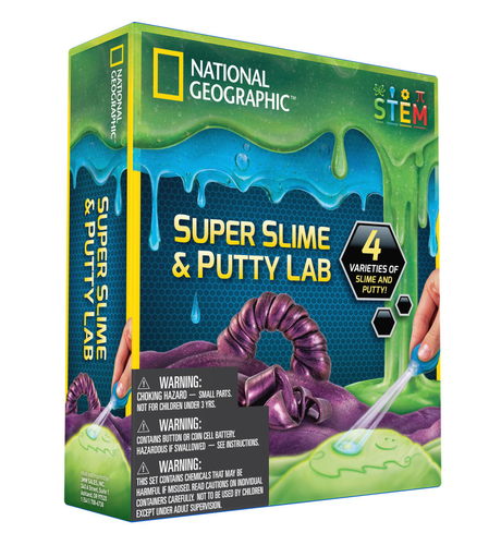 National Geographic Super Slime & Putty Lab