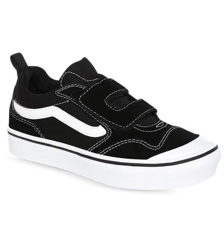 Vans ComfyCush New Skool Velcro - Black/White