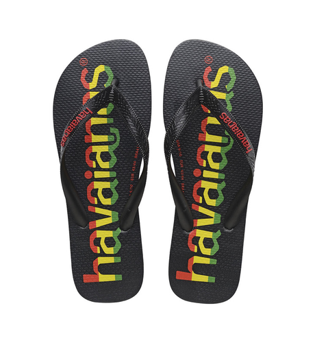 Havaianas Kids Logo Mania - Black/Red