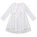 Designer Kidz Connie Christening Dress & Cardigan - Ivory