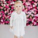 Designer Kidz Connie Christening Dress & Cardigan - Ivory