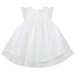 Designer Kidz Connie Christening Dress & Cardigan - Ivory