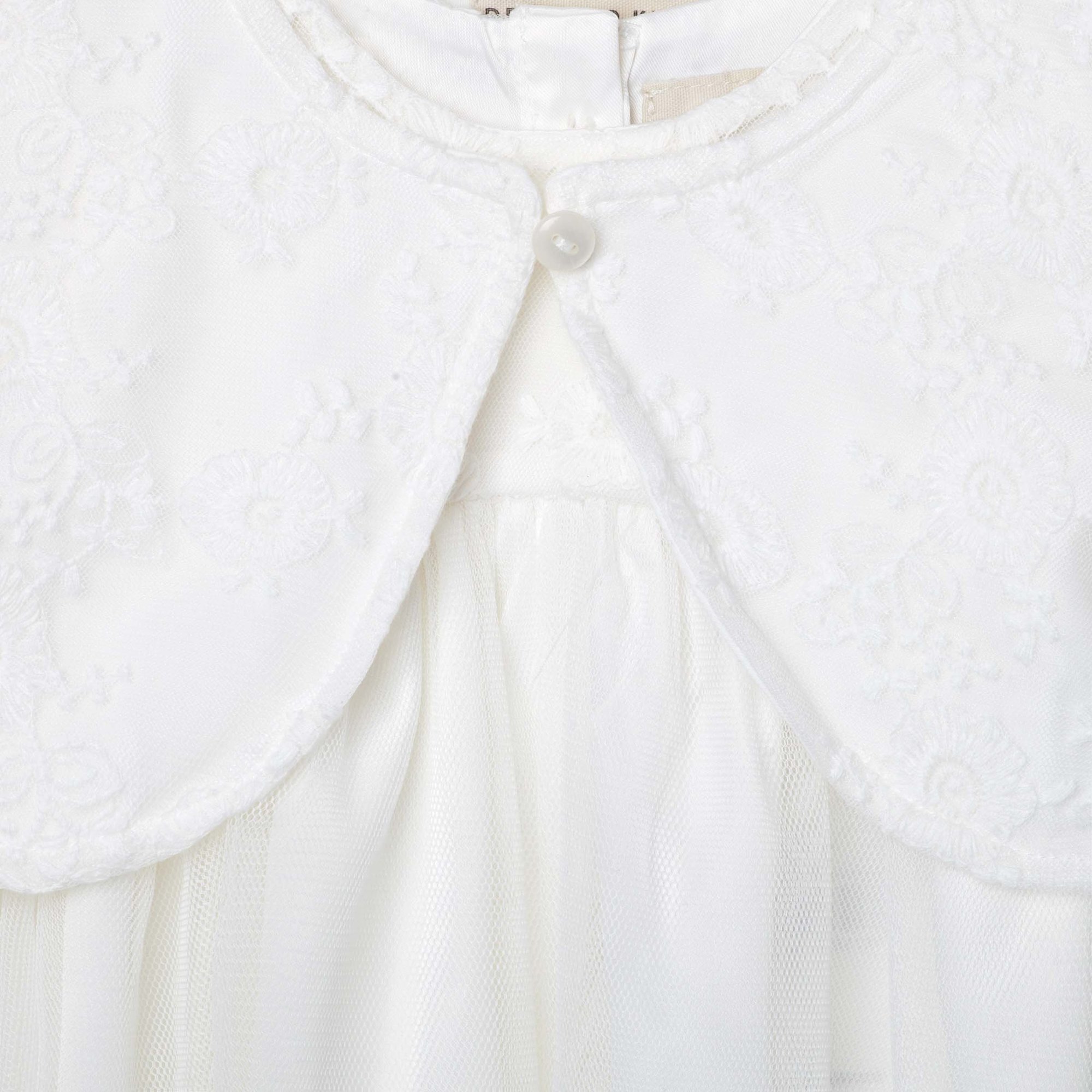 Designer Kidz Connie Christening Dress Cardigan Ivory CLOTHING BABY Baby Special Occasion Kids Clothing NZ Shop Online Kid Republic Designer Kidz D1 WINTER