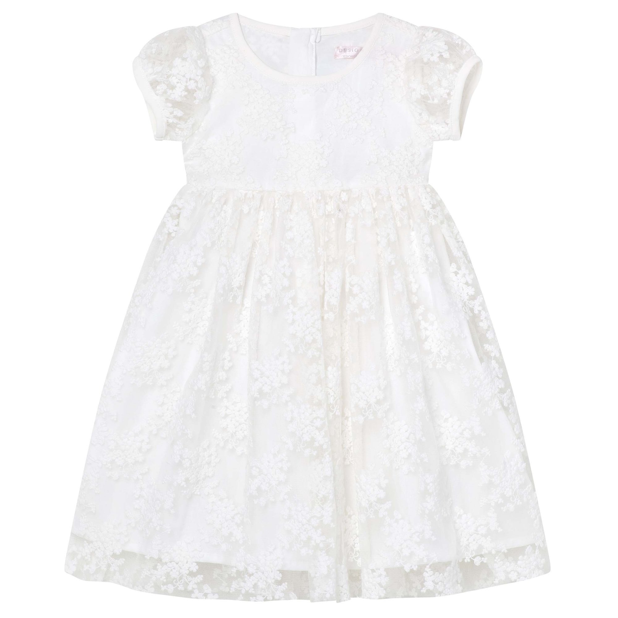 Designer Kidz Sophia Christening Gown Ivory CLOTHING BABY Baby Special Occasion Kids Clothing NZ Shop Online Kid Republic Designer Kidz D1 WINTER
