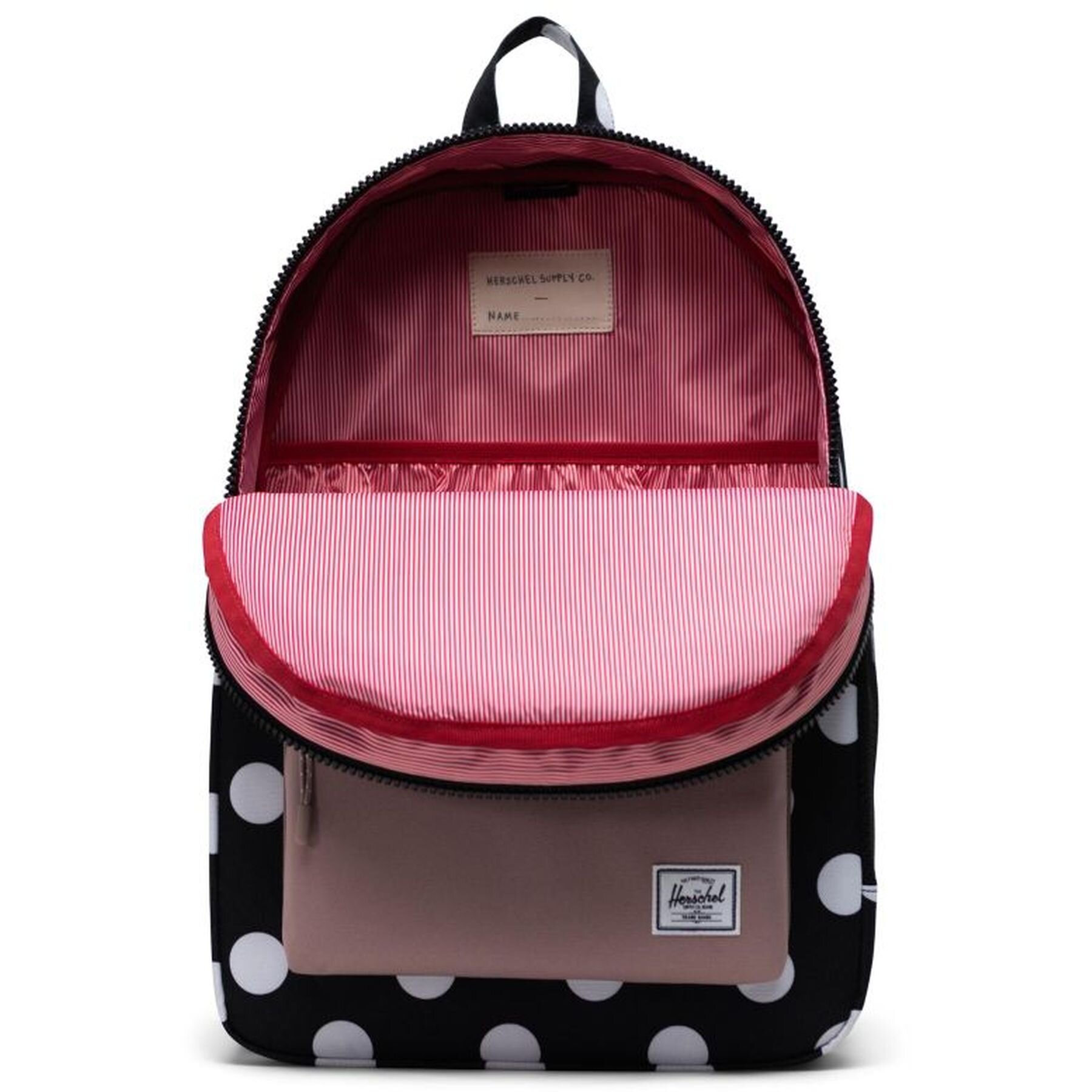 Herschel Heritage Youth XL Backpack (22L) Polka Dot Black - Main Image