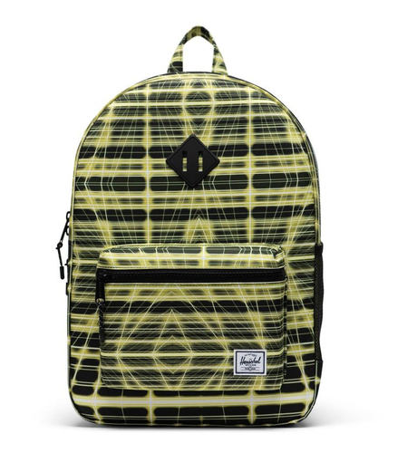 Herschel Heritage Youth XL Backpack (22L) - Neon Grid Highlight