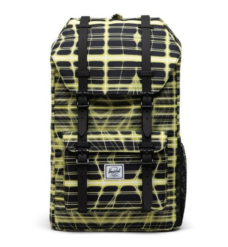 Herschel Little America Youth Backpack (18L) - Neon Grid Highlight