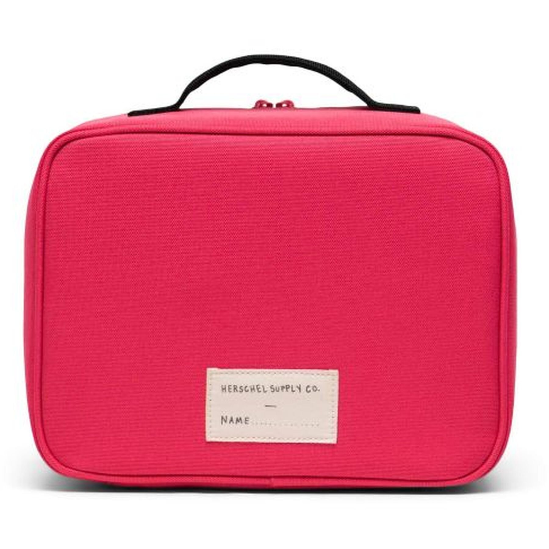 Herschel Pop Quiz Lunch Box Rouge Red/Black Sparkle KIDS STUFF