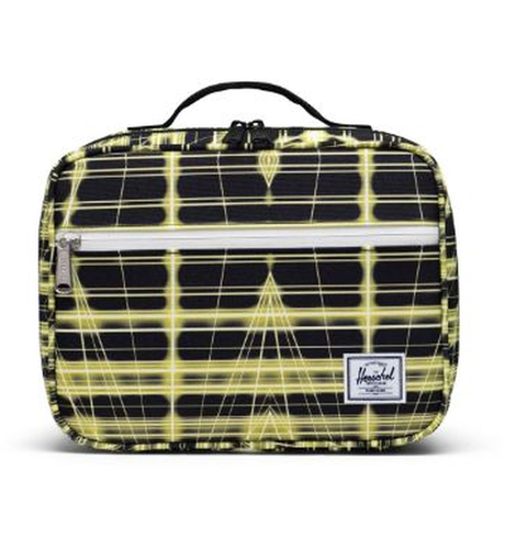 Herschel Pop Quiz Lunch Box - Neon Grid Highlight