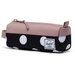 Herschel Settlement/Pencil Case - Polka Dot Black and White/Ash Rose