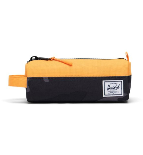 Herschel Settlement/Pencil Case - Night Camo/Blazing Orange