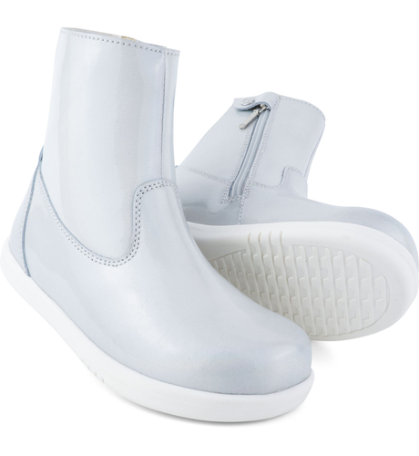 Bobux Kid+ Paddington Boot - White Opal