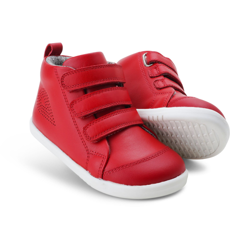 Bobux iWalk Hi Court Boot - Red