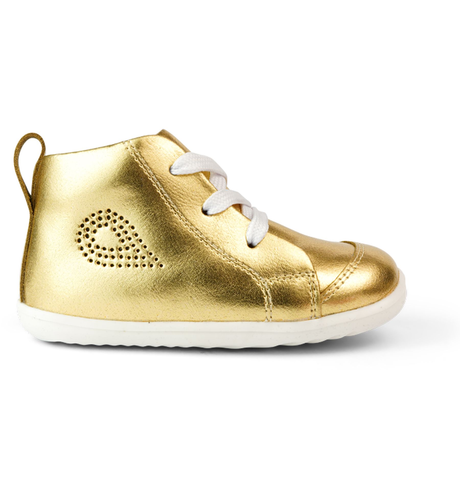 Bobux Step-Up Alley-Oop Boot - Gold Metallic