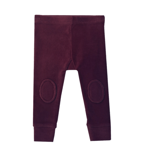 Rock Your Baby Plum Baby Knee Patch Tights