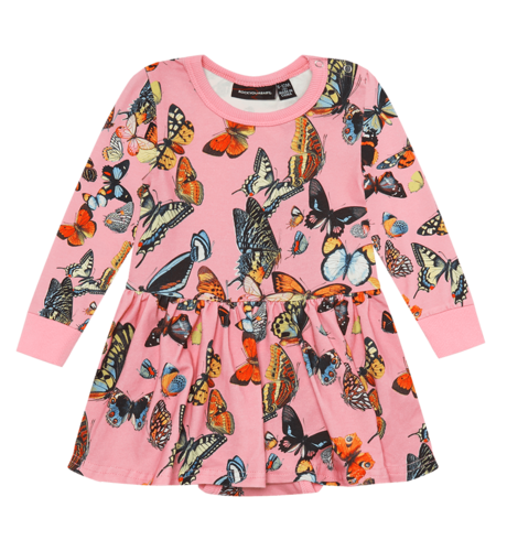 Rock Your Baby Butterflies Baby Waisted Dress