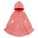 Rock Your Kid Pink Hooded Waisted Dress
