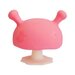 Mombella Mushroom Soothing Teether - Pink