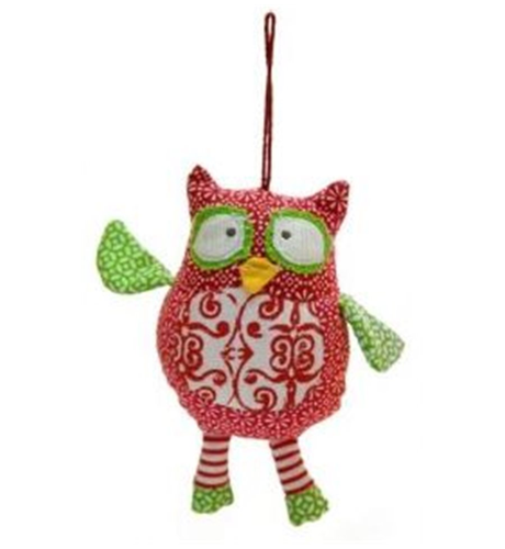 Lily and George Xmas Owl Decoration