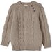 Milky Cable Knit Jumper - Natural