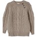 Milky Cable Knit Jumper - Natural
