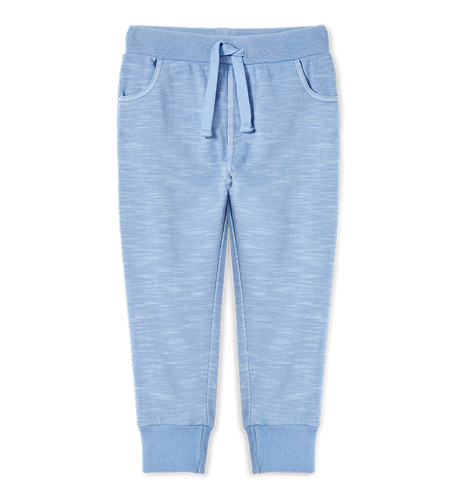 Milky Garment Dye Track Pants - Powder Blue