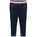 Milky Velour Tipping Track Pants - Twilight