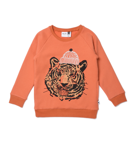 Minti Toasty Tiger Furry Crew - Orange
