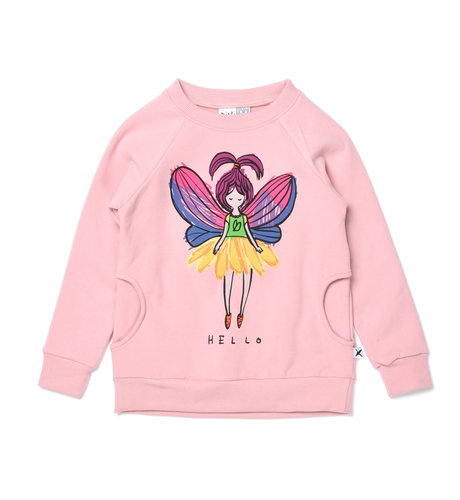 Minti Friendly Fairy Furry Crew - Muted Pink