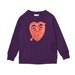 Minti Hearts On Hearts Furry Crew - Grape