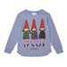 Minti Happy Gnomes Tee - Muted Blue
