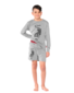 Band of Boys Crouching Tiger Winter PJs - Marle Grey