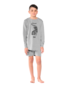 Band of Boys Crouching Tiger Winter PJs - Marle Grey