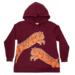 Band of Boys Leaping Tiger A-Line Hood Crew - Maroon