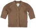 Toshi Organic Cardigan Andy - Cocoa