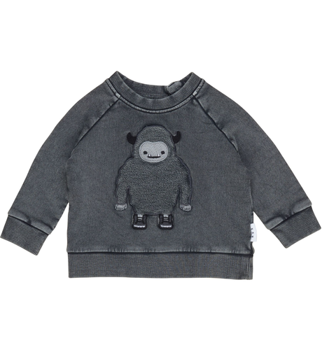 Huxbaby Yeti Sweatshirt - Charcoal