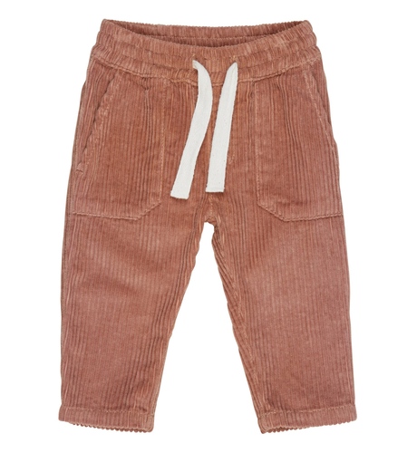 Huxbaby Cord Pocket Pant - Terracotta