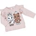 Huxbaby Furry Friends Frill Top - Rose