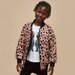 Huxbaby Ocelot Reversible Bomber -Terracotta/Black