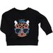Huxbaby Cool Ocelot Sweatshirt - Black
