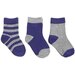 Korango Essentials Socks 3pk - Charcoal/Navy