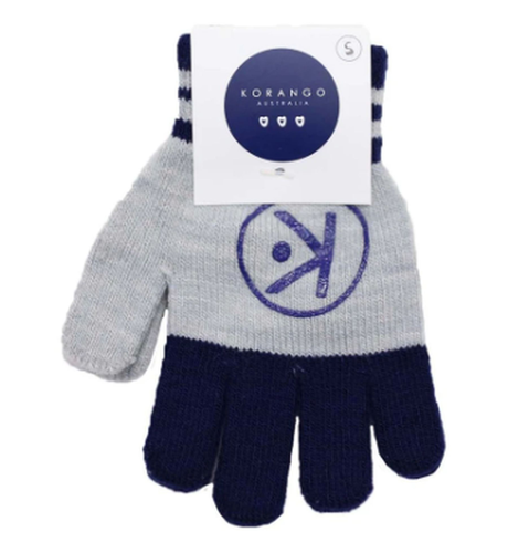 Korango Essentials Gloves - Charcoal/Navy