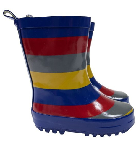 Korango Boys Striped Rainboot