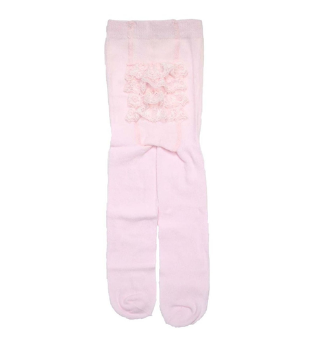 Korango Essentials Cotton Frilled Tights - Pink