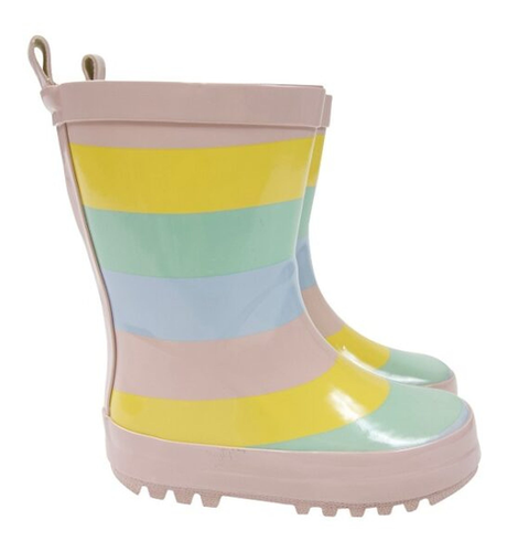 Korango Girls Striped Rainboot